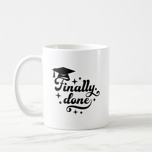 Eindelijk klaar afstudeerscript ster ontwerp koffiemok (Links)