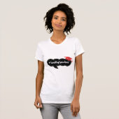 Eindelijk klaar met Afstuderen Red Bubble T-shirt (Voorkant volledig)