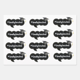 Eindelijk klaar met de Afstuderen bubbel Inpakpapier Vel