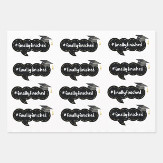 Eindelijk klaar met de Afstuderen bubbel Inpakpapier Vel