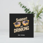 Eindelijk klaar met de B.S. Een humoristische afst Kaart (Staand voorkant)