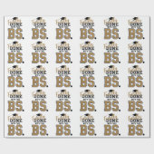Eindelijk Klaar Met Deze BS Afstudeerders Afstuder Cadeaupapier (Vlak)