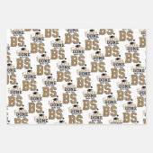 Eindelijk Klaar Met Deze BS Afstudeerders Afstuder Inpakpapier Vel (Voorkant)