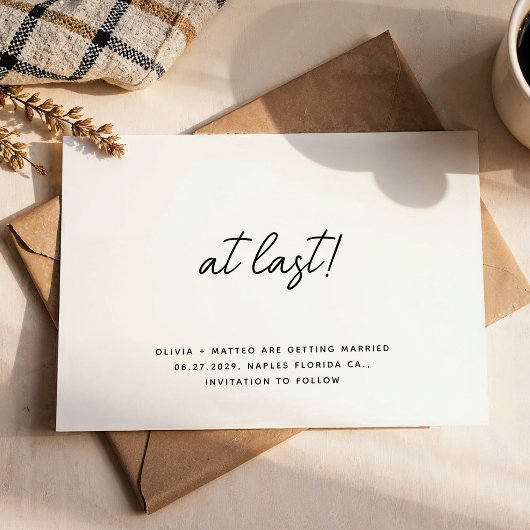 Eindelijk Klassiek Schrift Huwelijk Opslagdatum Save The Date