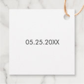 Eindelijk Labels, Afstudeercadeau Label, Congrats  Bedankjes Labels (Achterkant)