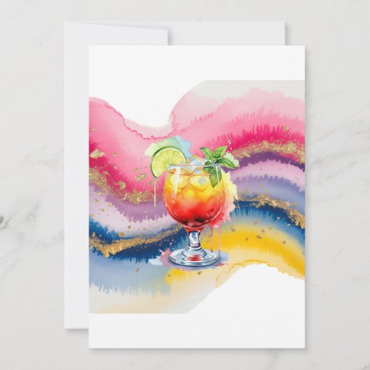 Eindelijk legaal 21ste verjaardagsfeest voor een m kaart (Achterkant)