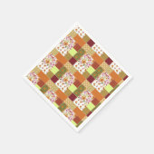 Eindelijk lente patchwork cheater quilt servet (Hoek)