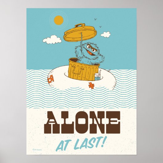 Eindelijk Oscar Alone Poster (Voorkant)