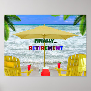 Eindelijk...pensioen Poster
