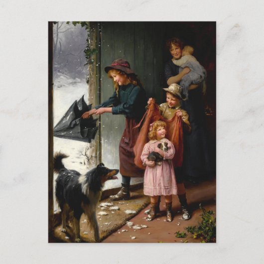 Eindelijk thuis | Arthur John Elsley Briefkaart (Voorkant)