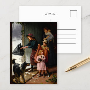 Eindelijk thuis Arthur John Elsley Briefkaart