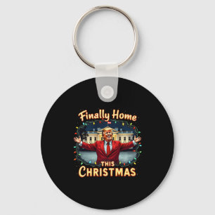 Eindelijk thuis deze kerstviering Trump Appa Sleutelhanger