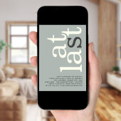 Eindelijk uitnodiging voor Verloving met codecoder