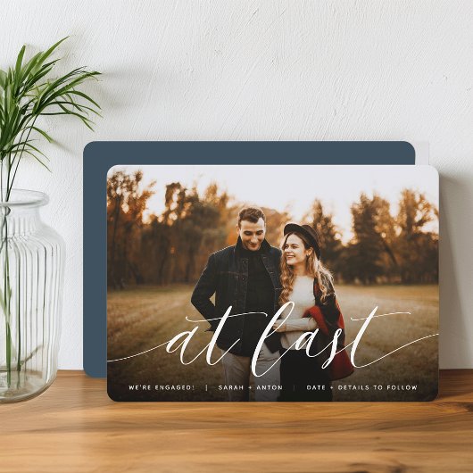 Eindelijk | Volledige foto-Verloving Aankondiging