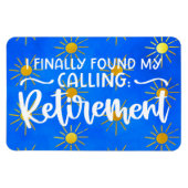 Eindelijk vond ik mijn roeping: Pensioen - Cruise  Magneet (Horizontaal)