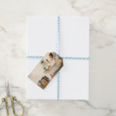 Eindelijk vrij - Gelukkig scheidingscadeau Cadeaulabel (Met Touw)