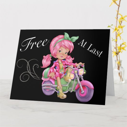 EINDELIJK VRIJ GROOT WENSKAART - SRF KAART (Gele Bloem)