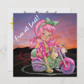 Eindelijk vrij kaart (Voorkant / Achterkant)