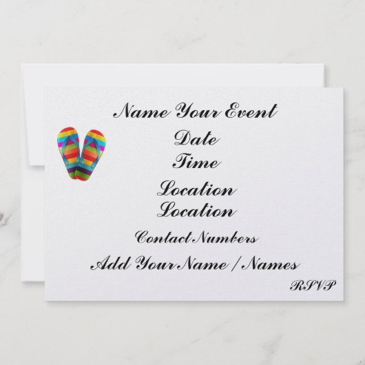 Eindelijk vrij! Uitnodiging - SRF (Achterkant)