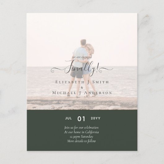 Eindelijk zijn we erbij betrokken! PHOTO over brui Flyer (Voorkant)