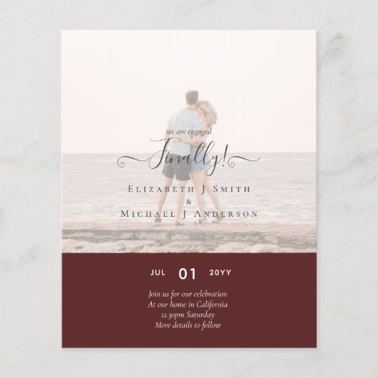 Eindelijk zijn we erbij betrokken! PHOTO over brui Flyer (Voorkant)