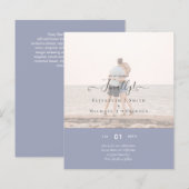 Eindelijk zijn we verloofd! Trouw Aankondiging FOT (Voorkant / Achterkant)