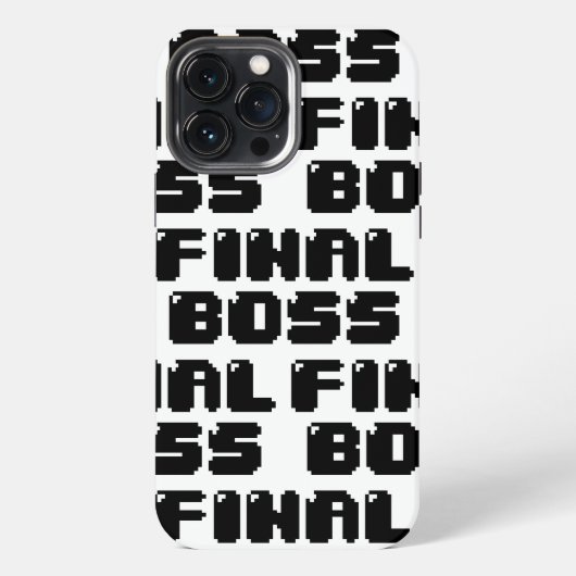 EINDELIJKE BAAS iPhone HOESJE (Achterkant)