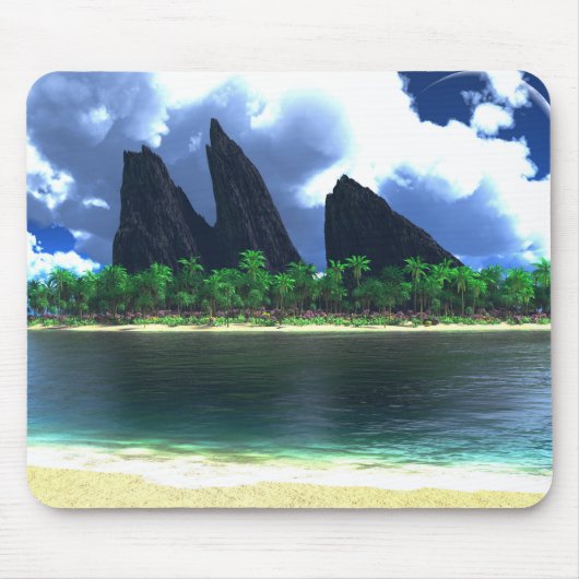 eindeloos blauw (2014) muismat (Voorkant)