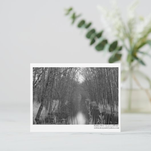 Eindeloos Briefkaart (Staand voorkant)