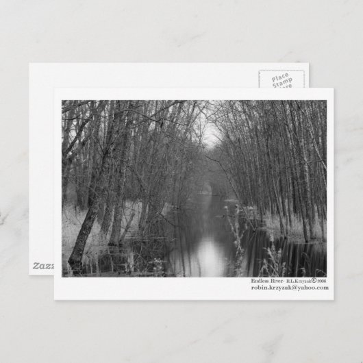 Eindeloos Briefkaart (Voorkant / Achterkant)