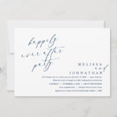 Eindeloos Gelukkig Dinner Party en Dansen Kaart (Voorkant)