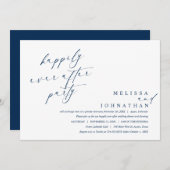 Eindeloos Gelukkig Dinner Party en Dansen Kaart (Voorkant / Achterkant)