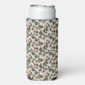 Eindeloos Kerst Gingerbread Village Seltzer Blikjeskoeler (Seltzer Achterkant)