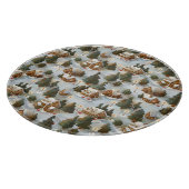 Eindeloos Kerst Gingerbread Village Snijplank (Hoek)