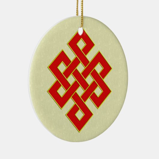 Eindeloos Knot Ornament (Rechts)