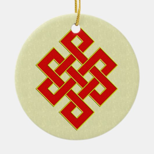 Eindeloos Knot Ornament (Voorkant)