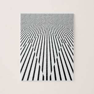 Eindeloos lijndiamant optisch lichtpatroon legpuzzel