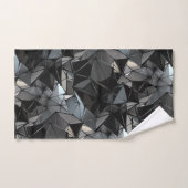 Eindeloos monochroom: bad handdoek (Handdoek)