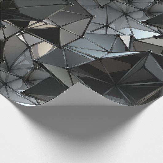 Eindeloos monochroom: cadeaupapier (Hoek)