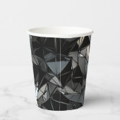 Eindeloos monochroom: papieren bekers (Rechts)