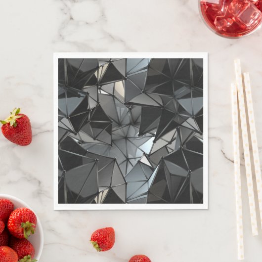 Eindeloos monochroom: servet (Insitu)