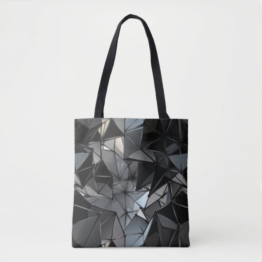 Eindeloos monochroom: tote bag (Voorkant)