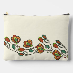 Eindeloos roze bloemenpatroon elegant elke dag etui