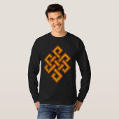 Eindeloos symbool Knot T-shirt (Voorkant volledig)