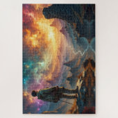 Eindeloos Uitzicht kleurrijk landschap Legpuzzel (Verticaal)