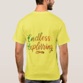 Eindeloos verkennen: avontuur wacht t-shirt (Achterkant)