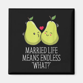 Eindeloos wat in het getrouwde leven bruiloft sarc magneet