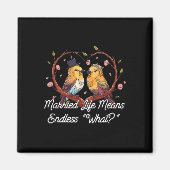 Eindeloos wat in het getrouwde leven huwelijk sarc magneet (Voorkant)