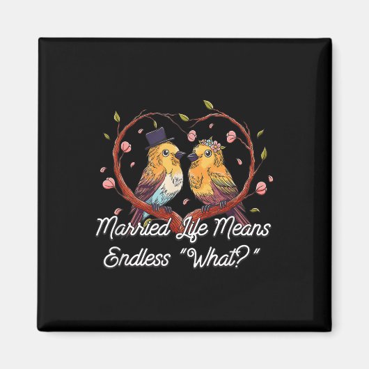 Eindeloos wat in het getrouwde leven huwelijk sarc magneet (Voorkant)