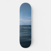 Eindeloze Blauwe Oceaangolven 1 Persoonlijk Skateboard (Voorkant)